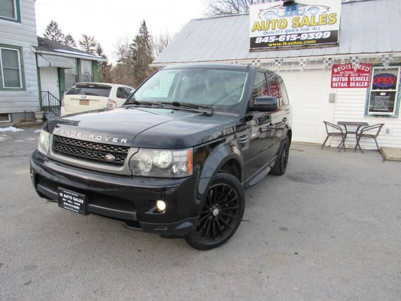 2010 Land Rover Range Rover Sport for sale at IK AUTO SALES LLC in Goshen NY
