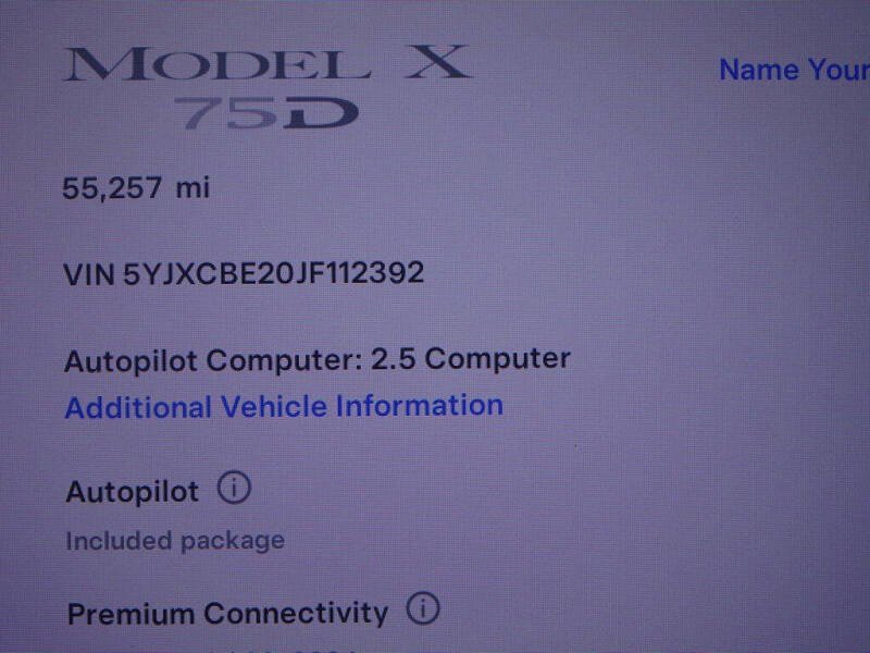 2018 Tesla Model X 75D