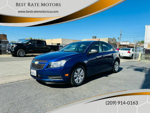 2012 Chevrolet Cruze for sale at Best Rate Motors in Sacramento CA