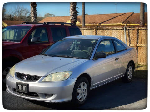 2005 Honda Civic for sale at ASTRO MOTORS in Houston TX