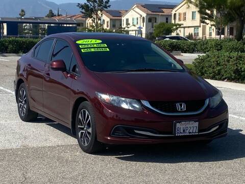 2013 Honda Civic for sale at Esquivel Auto Depot in Rialto CA