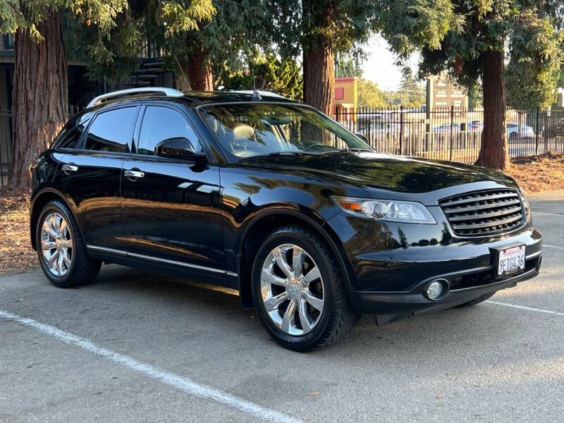 2005 Infiniti FX45 for sale at CARFORNIA SOLUTIONS in Hayward CA