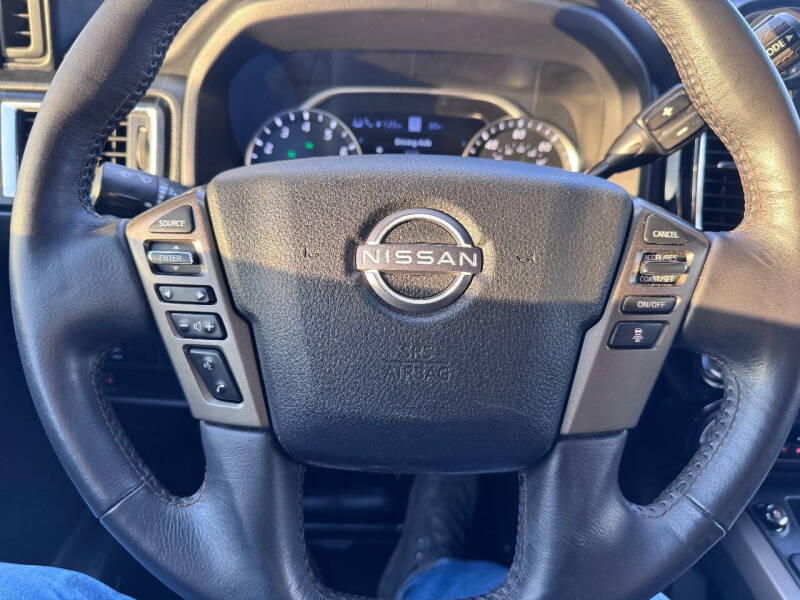 2023 Nissan Titan Platinum Reserve