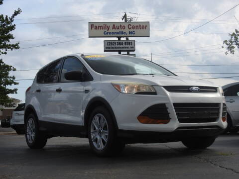 2014 Ford Escape for sale at FAMILY AUTO CENTER in Greenville NC