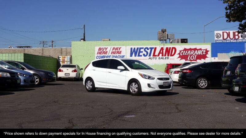 2016 Hyundai Accent for sale at Westland Auto Sales on 7th in Fresno CA