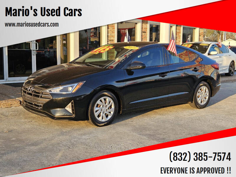 2019 Hyundai Elantra for sale at Mario's Used Cars - South Houston Location in South Houston TX