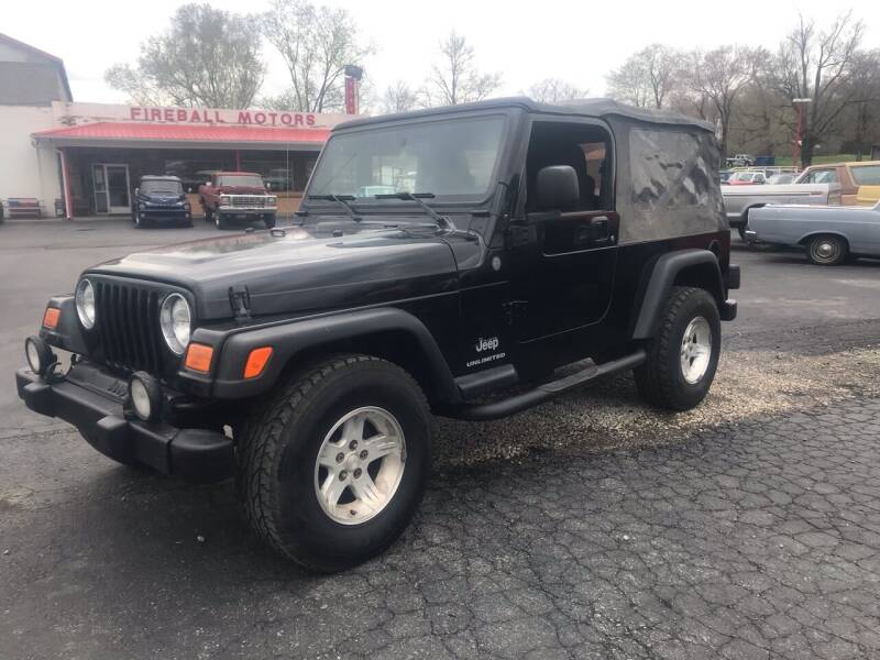 2004 Jeep Wrangler for sale at FIREBALL MOTORS LLC in Lowellville OH