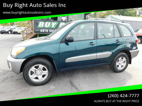 2003 Toyota RAV4 for sale at Buy Right Auto Sales Inc in Fort Wayne IN