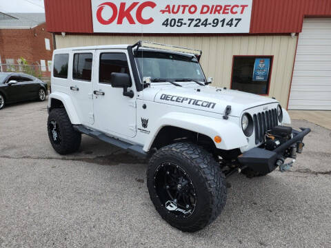 2015 Jeep Wrangler Unlimited for sale at OKC Auto Direct, LLC in Oklahoma City OK