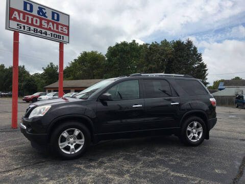 2012 GMC Acadia for sale at D & D Auto Sales in Hamilton OH