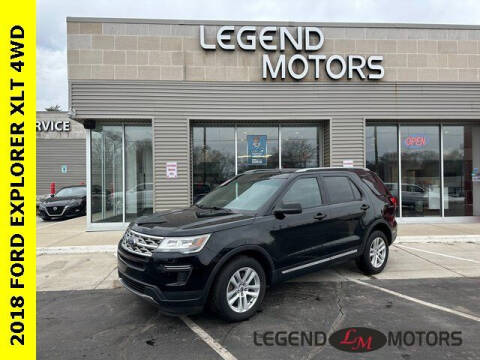 2018 Ford Explorer for sale at Legend Motors of Waterford in Waterford MI