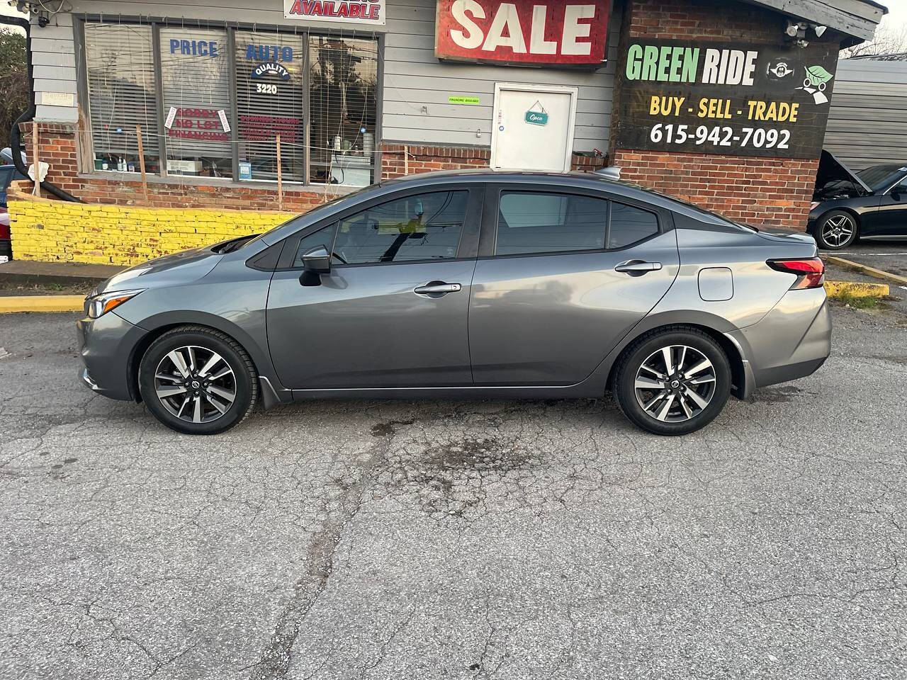 2021 Nissan Versa for sale at Green Ride LLC in NASHVILLE, TN