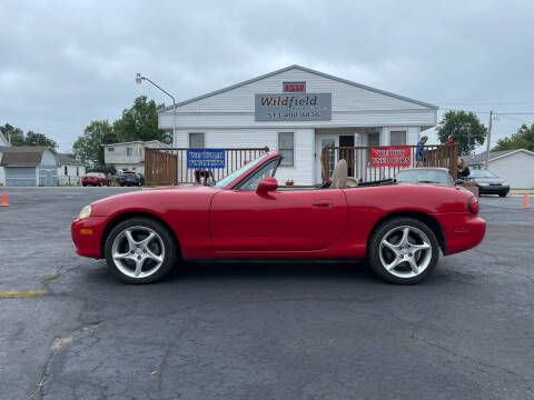 2001 Mazda MX-5 Miata for sale at Wildfield Automotive Inc in Blanchester OH