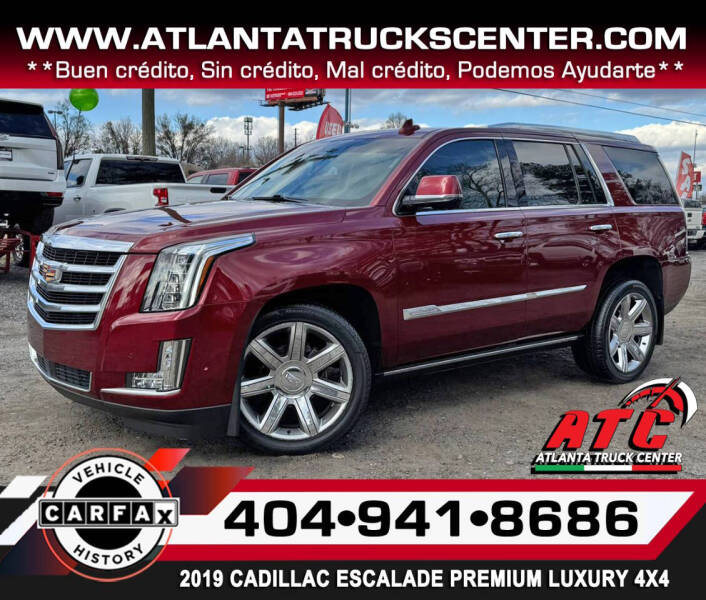 2019 Cadillac Escalade for sale at ATLANTA TRUCK CENTER LLC in Doraville GA