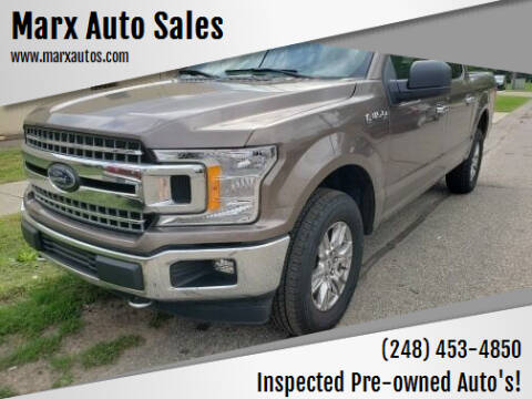 2018 Ford F-150 for sale at Marx Auto Sales in Livonia MI