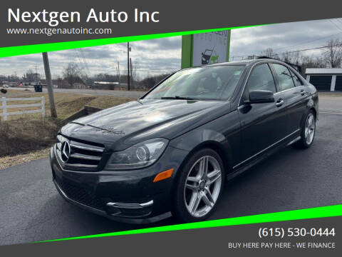 2014 Mercedes-Benz C-Class for sale at Nextgen Auto Inc in Smithville TN