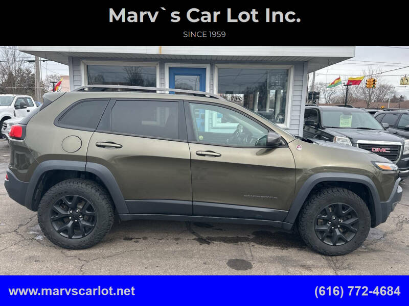 2016 Jeep Cherokee for sale at Marv`s Car Lot Inc. in Zeeland MI