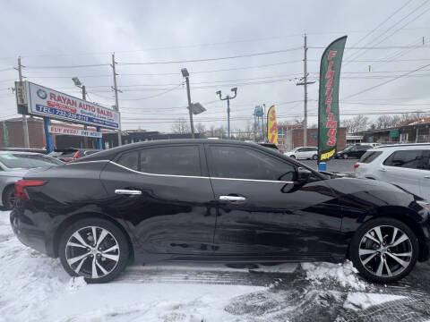 2017 Nissan Maxima for sale at Rayan Auto Sales in Plainfield NJ