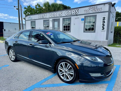 2013 Lincoln MKZ for sale at Best Deals Cars Inc in Fort Myers FL