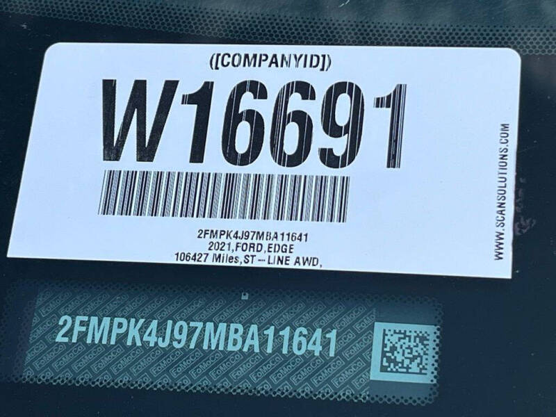 2021 Ford Edge ST-Line