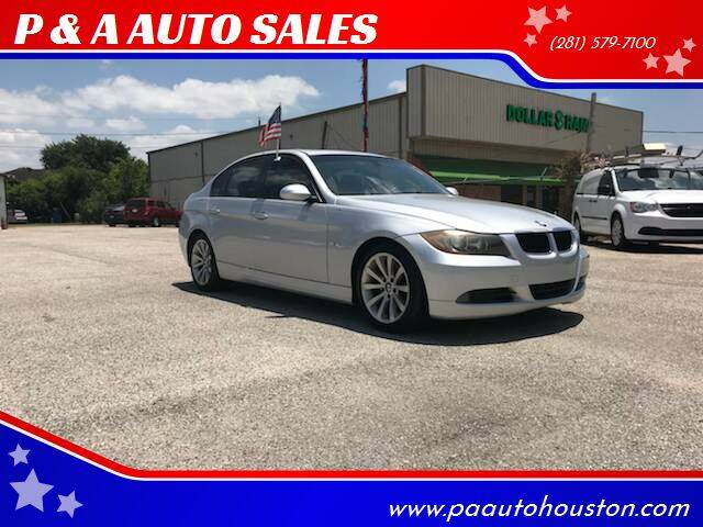 2008 BMW 3 Series for sale at P & A AUTO SALES in Houston TX