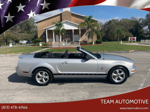 2008 Ford Mustang for sale at TEAM AUTOMOTIVE in Valrico FL