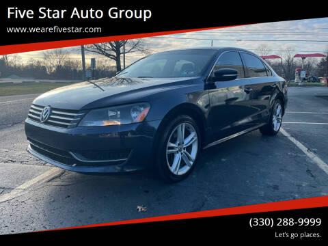 2014 Volkswagen Passat for sale at Five Star Auto Group in North Canton OH