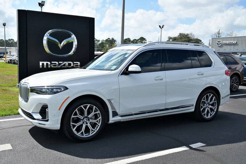 Used 2020 BMW X7 40i with VIN 5UXCW2C06L9A01285 for sale in Lafayette, LA