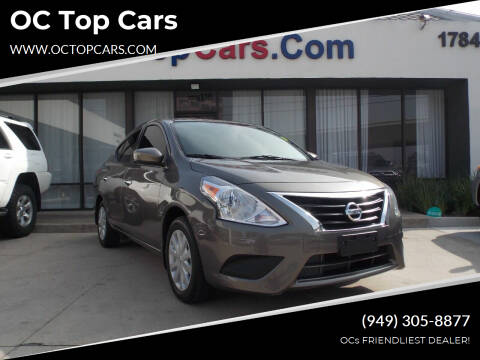 2015 Nissan Versa for sale at OC Top Cars in Irvine CA