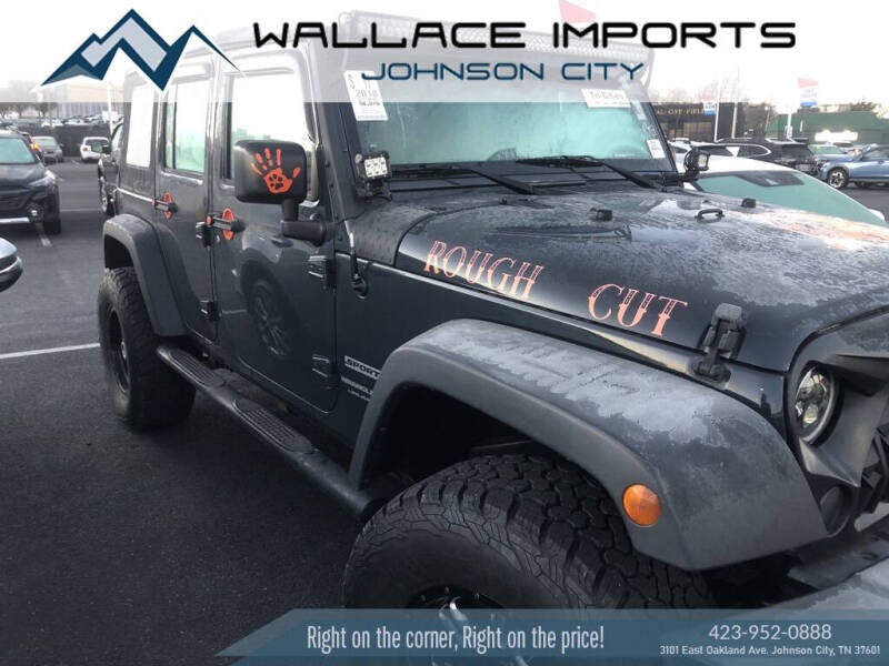 2018 Jeep Wrangler JK Unlimited for sale at WALLACE IMPORTS OF JOHNSON CITY in Johnson City TN