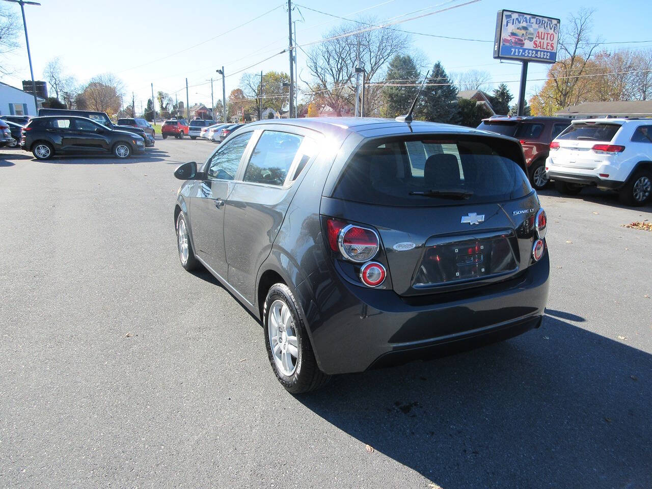 2014 Chevrolet Sonic for sale at FINAL DRIVE AUTO SALES INC in Shippensburg, PA