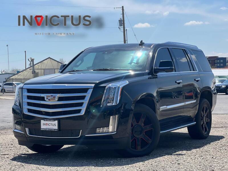 2019 Cadillac Escalade for sale at INVICTUS MOTOR COMPANY in West Valley City UT