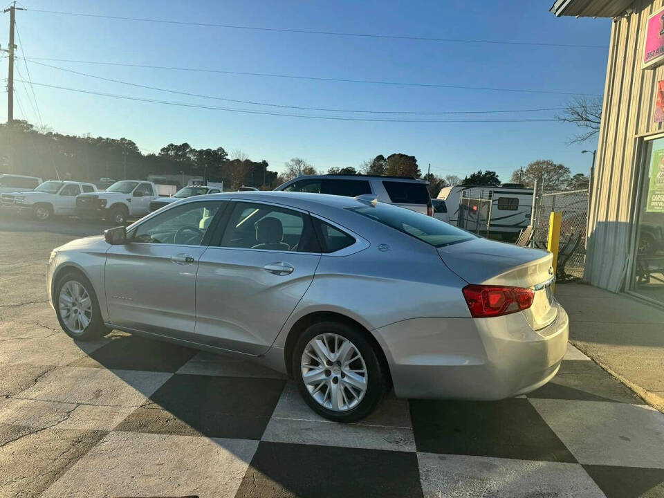 2015 Chevrolet Impala for sale at David's Motors LLC in Roanoke Rapids, NC