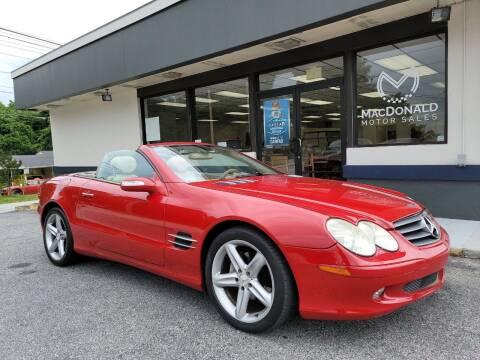 2005 Mercedes-Benz SL-Class for sale at MacDonald Motor Sales in High Point NC