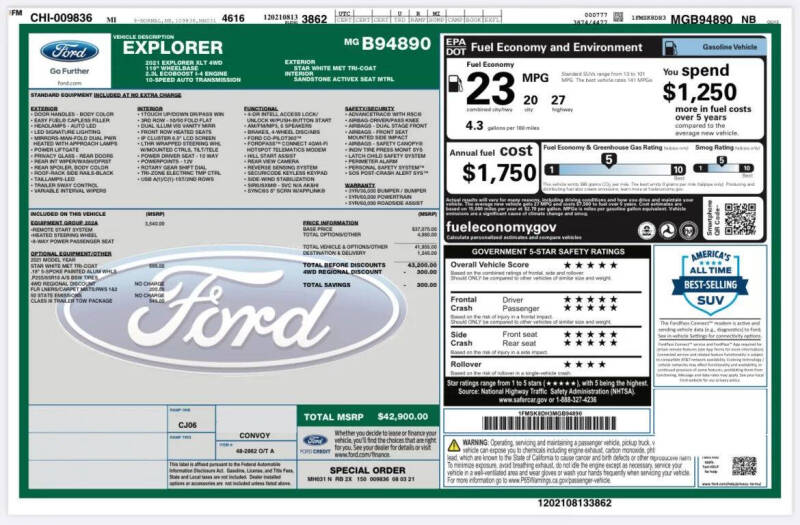 2021 Ford Explorer XLT