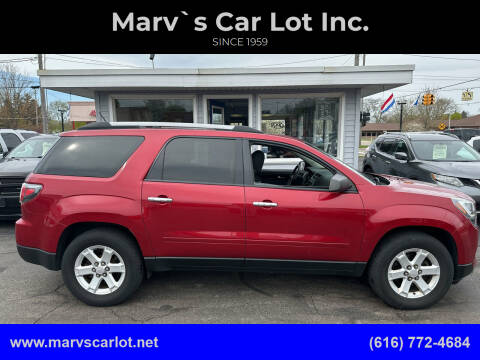 2014 GMC Acadia for sale at Marv`s Car Lot Inc. in Zeeland MI