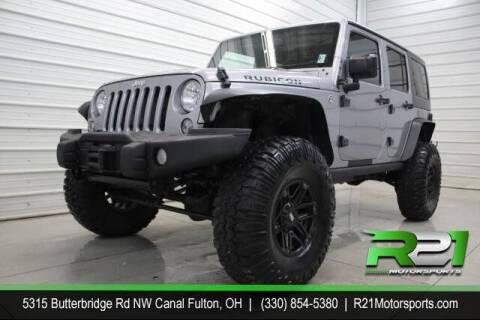 2015 Jeep Wrangler Unlimited for sale at Route 21 Auto Sales in Canal Fulton OH