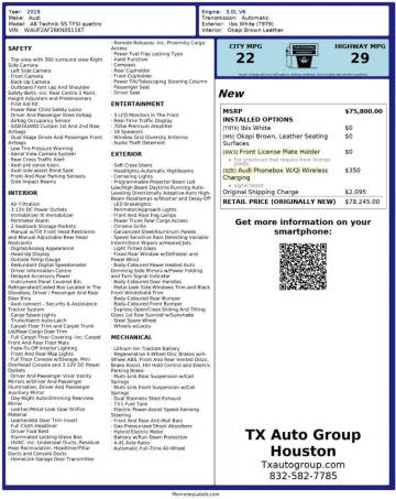 2019 Audi A6 quattro Prestige 55 TFSI