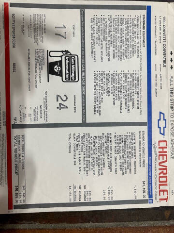 1993 Chevrolet Corvette