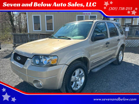 2007 Ford Escape for sale at Seven and Below Auto Sales, LLC in Rockville MD