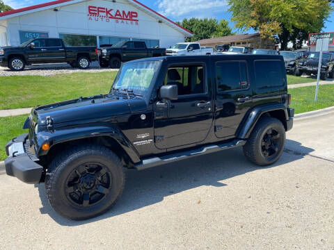 2012 Jeep Wrangler Unlimited for sale at Efkamp Auto Sales LLC in Des Moines IA