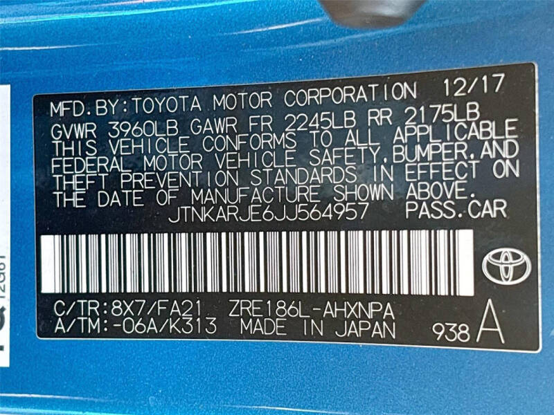 2018 Toyota Corolla iM