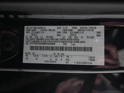 2021 Ford F-150 Limited