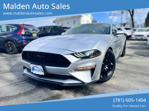 2019 Ford Mustang for sale at Malden Auto Sales in Malden MA