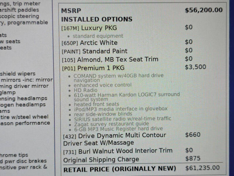 2011 Mercedes-Benz E-Class