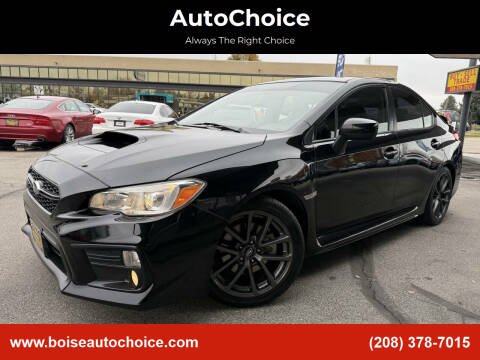 2018 Subaru WRX Premium