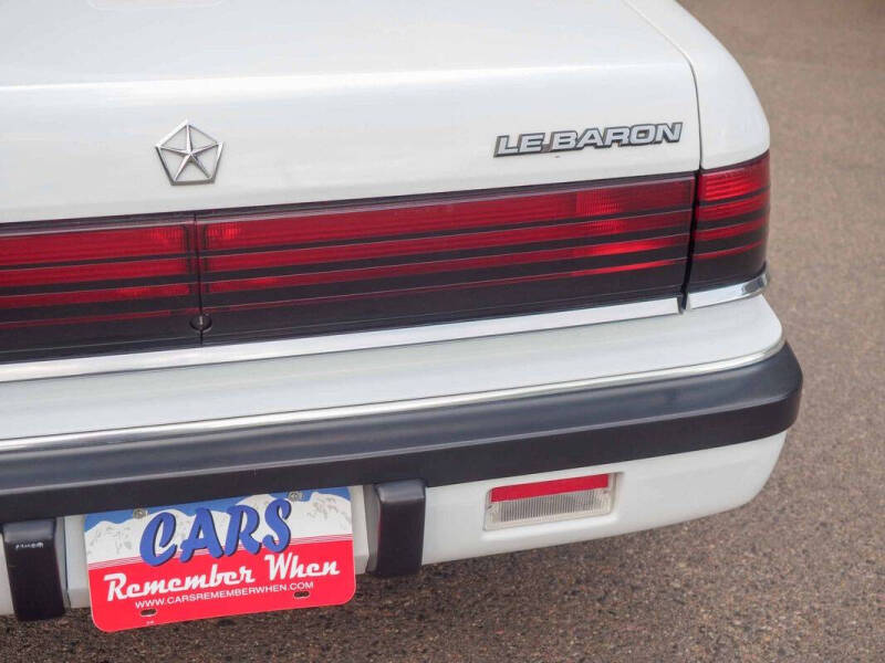 1990 Chrysler Le Baron Highline