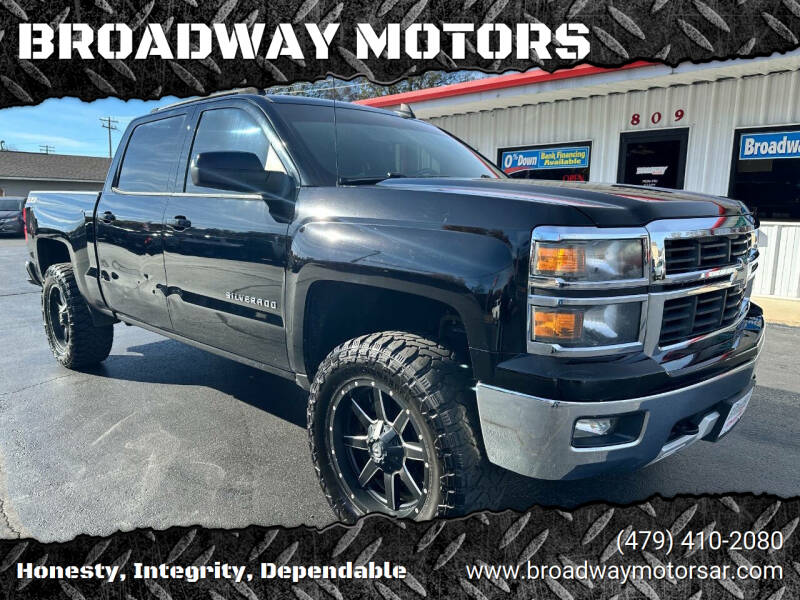 2015 Chevrolet Silverado 1500 for sale at BROADWAY MOTORS in Van Buren AR