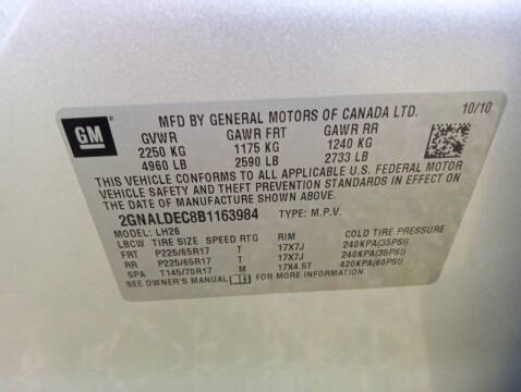 2011 Chevrolet Equinox LT