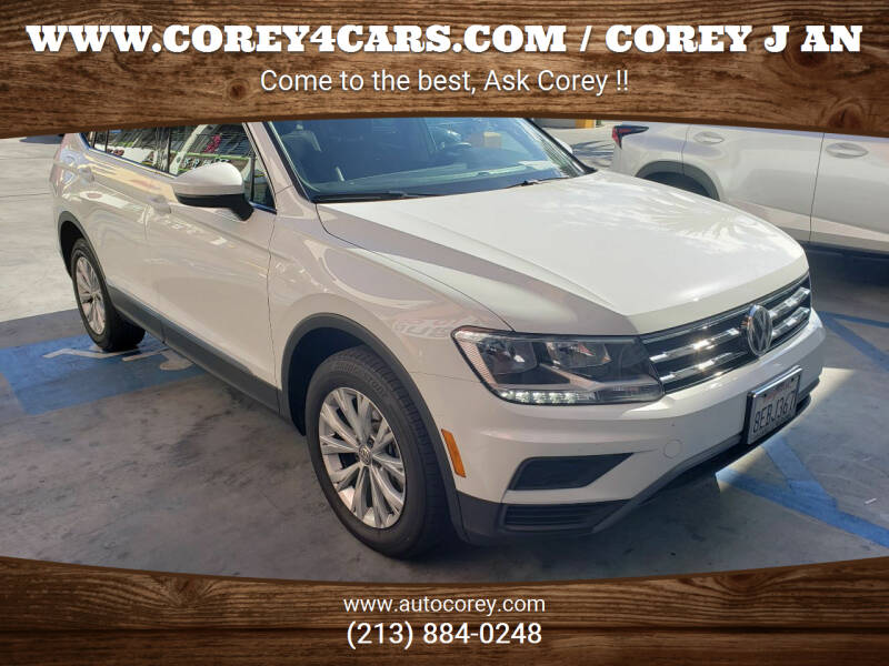 2018 Volkswagen Tiguan for sale at WWW.COREY4CARS.COM / COREY J AN in Los Angeles CA